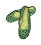 green slippers